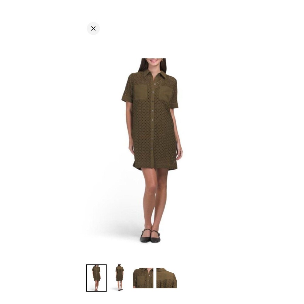 Elie Tahari Dresses | Elie Tahari Linen Blend Elbow Sleeve NWT